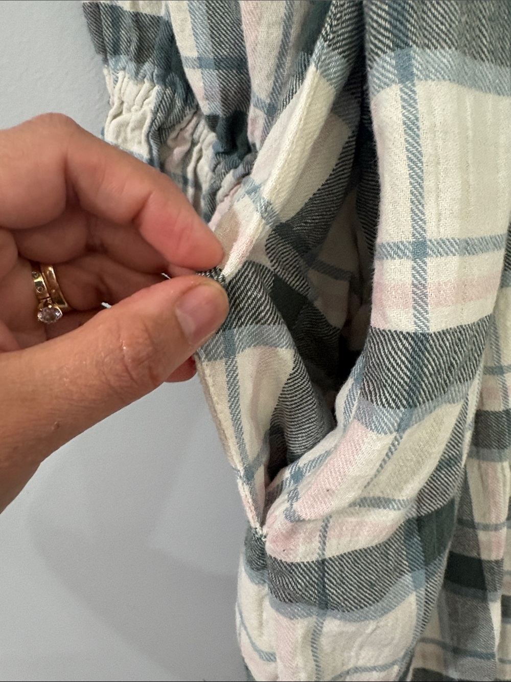 MADEWELL PLAID COTAGECORE GINGHAM DRESS WITH POCKETS SIZE/M - Picture 5 of 9
